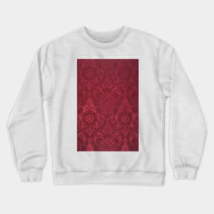 Textile Art by William Morris Crewneck Sweatshirt